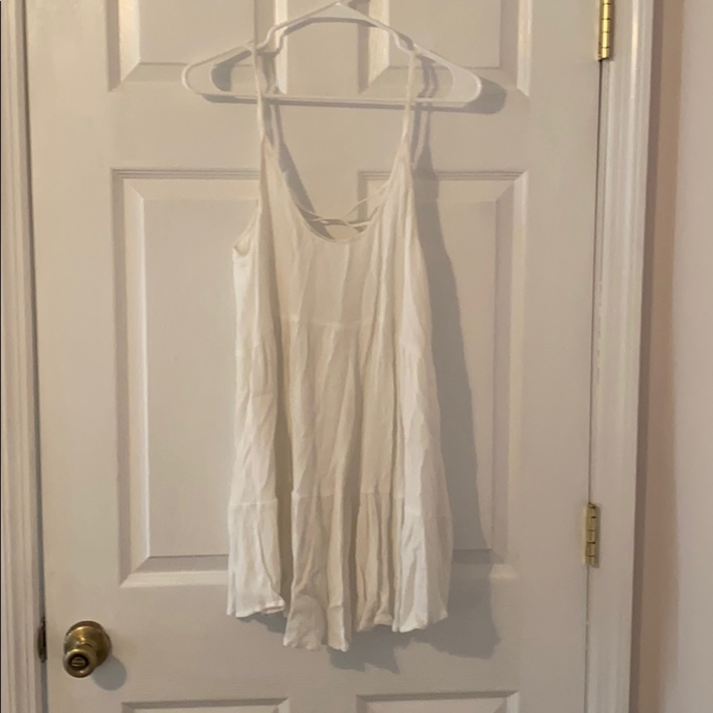 White basic dress